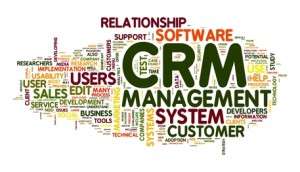 CRM in word tag cloud