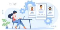Empleados nuevos en tiempos de trabajo en casa