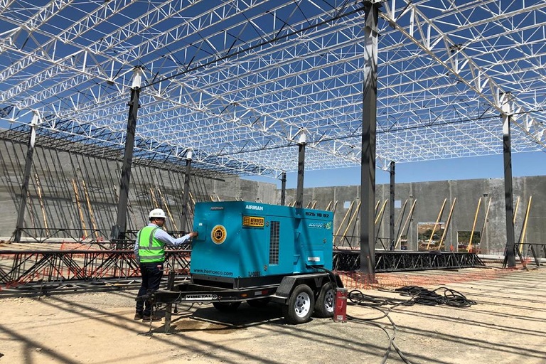 Maquinaria de construcción en Hemoeco