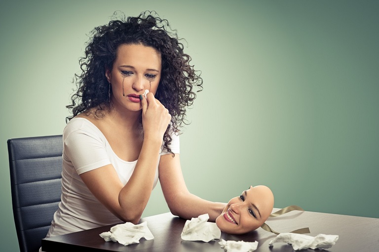 La depresión sonriente la enfermedad post covid