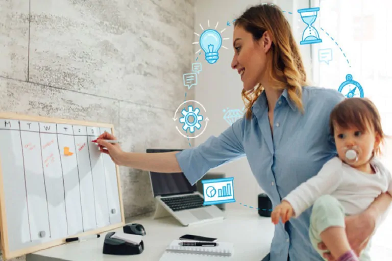 3 ideas para emprender desde casa siendo mamá y con cero inversión