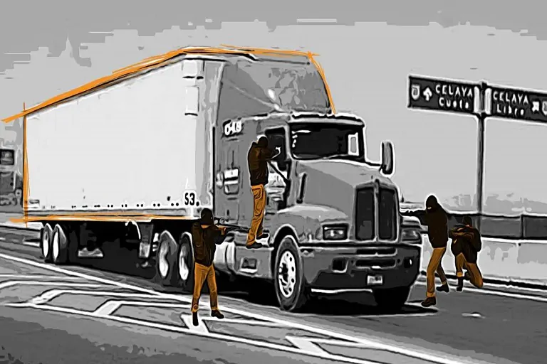 5,000 robos a transporte de carga en 2023