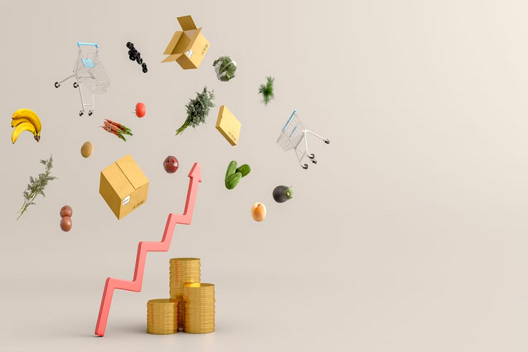 ANPEC reporta un 9.79%: inflación anual en alimentos