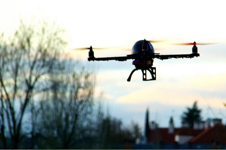 Drones e Inteligencia Artificial recuperan mercancía robada