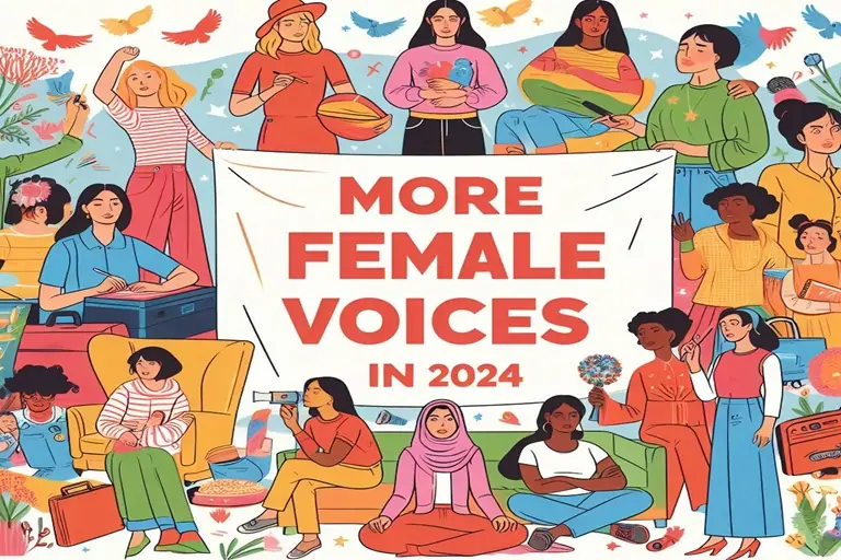 Mujeres pioneras en el cambio ¡Por un 2024 con más voces femeninas!