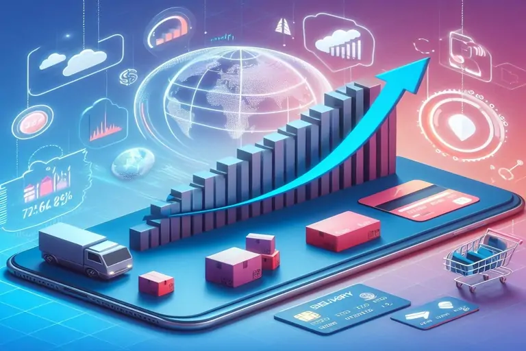 Las ventas del comercio electrónico crecieron un 72% en4 años