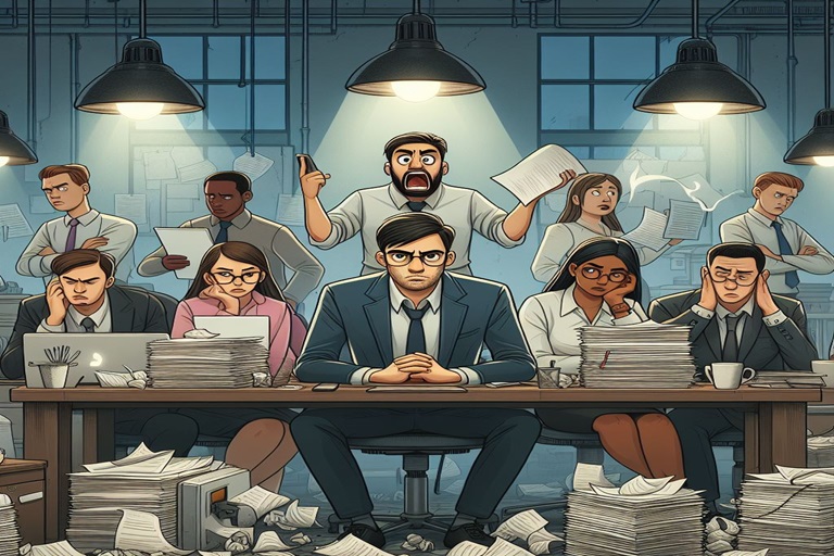 En 2024 los empleados mexicanos son menos felices