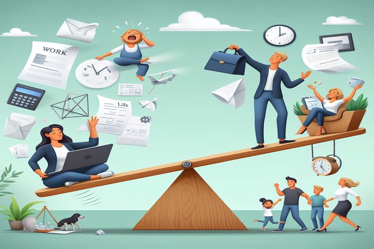 Pugnan por equilibrar el trabajo y la vida familiar