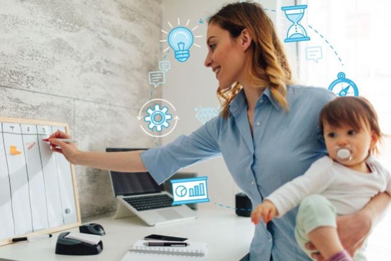 Madres emprendedoras: éxito con triple jornada