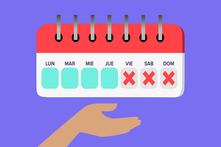 Día del Trabajo 2025, trabajo flexible México, semana laboral de 4 días, inteligencia artificial en el trabajo, bienestar laboral, espacios de coworking, transformación del empleo, nuevas habilidades laborales, productividad y salud mental.