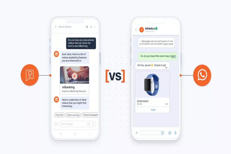 RCS vs. WhatsApp Business