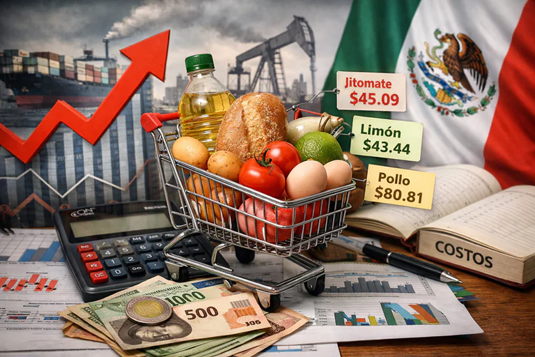 Canasta básica al alza en México: presión inflacionaria y el reto operativo para las pequeñas empresas en 2026