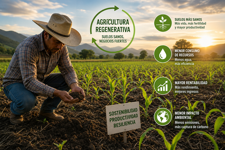 Agricultura regenerativa: la apuesta de las microempresas rurales para sobrevivir —y crecer— en un campo mexicano bajo presión