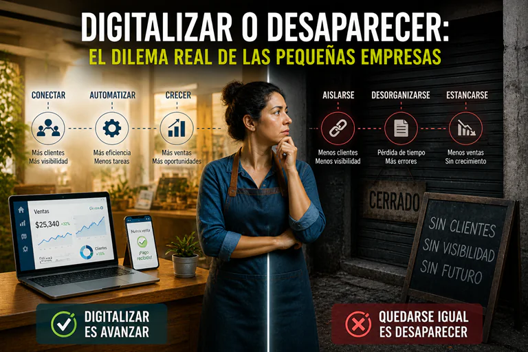 Digitalizar o desaparecer